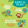 Peaceable Kingdom Deluxe Monkey Around First Game for Toddlers Interactive Play with Parent Ages 2+(Classic)