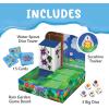 Peaceable Kingdom Down The Waterspout Cooperative Board Game – Preschool Matching Game for Kids – Teamwork & Social Skills – Ages 3+, 2–4 Players