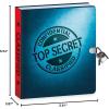 Peaceable Kingdom Top Secret Diary with Invisible Ink Pen