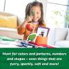 Peaceable Kingdom World of Eric Carle Discover and Learn Scavenger Hunt Game, Interactive Toddler Learning Cards for Colors Shapes and Numbers, Educational Activity Ages 3+