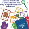 Peaceable Kingdom World of Eric Carle Discover and Learn Scavenger Hunt Game, Interactive Toddler Learning Cards for Colors Shapes and Numbers, Educational Activity Ages 3+