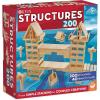 KEVA Structures 200 Wood Building Planks Set – Building Toy Includes 200 Wooden Blocks and Idea Book – Ages 5 and Up