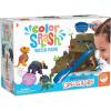 MindWare Dinosaur Color Splash Water Park Bathtub Playset – Interactive Bath Toys with Color Changing Dinosaur Figures – Gift for 3 Year Olds and Up