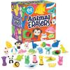 Peaceable Kingdom 60 Party Favors for Kids Fun Gift for Birthday, Classroom Prizes, Pinata and Goodie Bag Stuffers – Animal Erasers