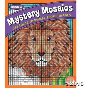 MindWare Color by Number Mystery Mosaics: (Book 14)(Book 8)