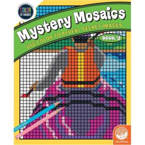 MindWare Color by Number Mystery Mosaics: (Book 14)(Book 9)