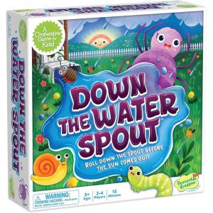 Peaceable Kingdom Down The Waterspout Cooperative Board Game – Preschool Matching Game for Kids – Teamwork & Social Skills – Ages 3+, 2–4 Players