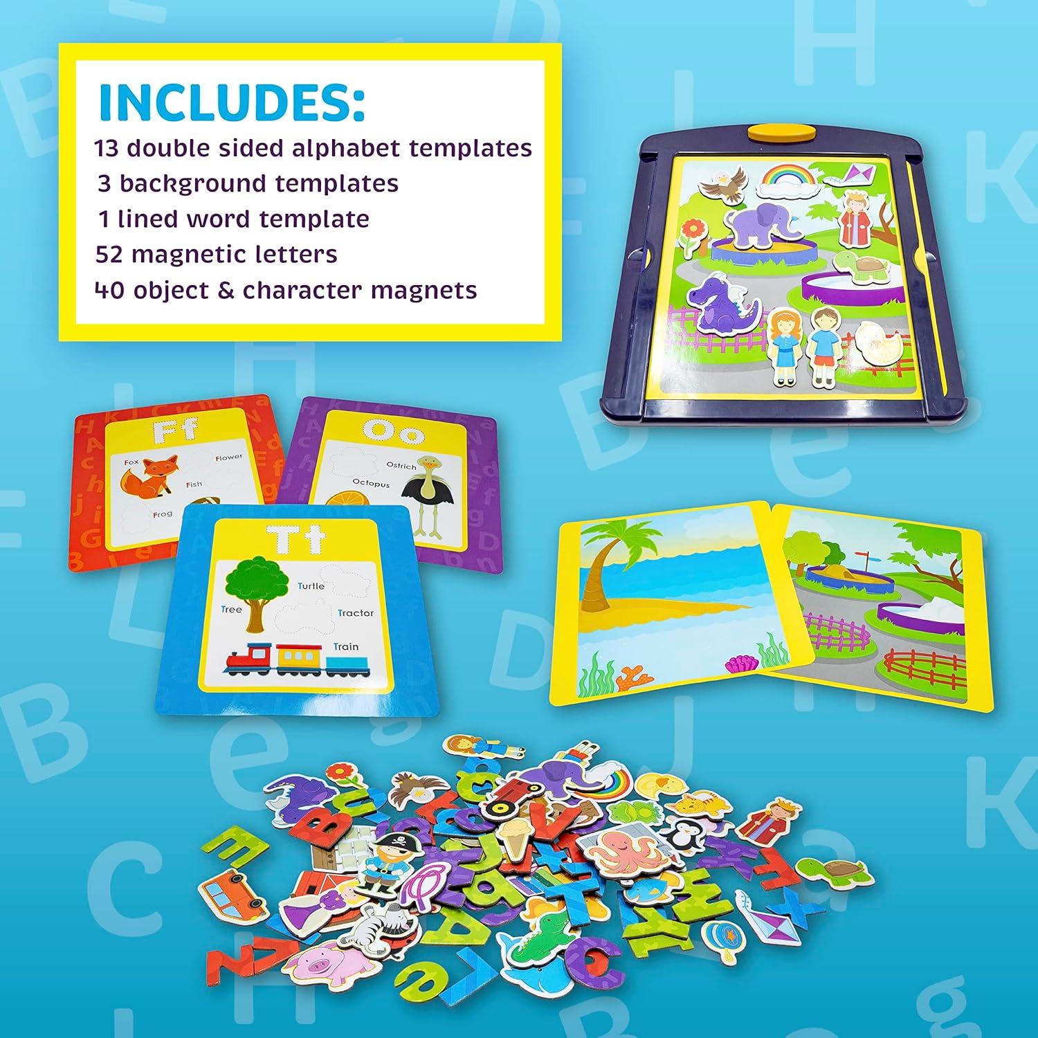 imageMindware MagnaMix Alphabet Letter Recognition and Phonics for Kids Learning Resources Kids Games