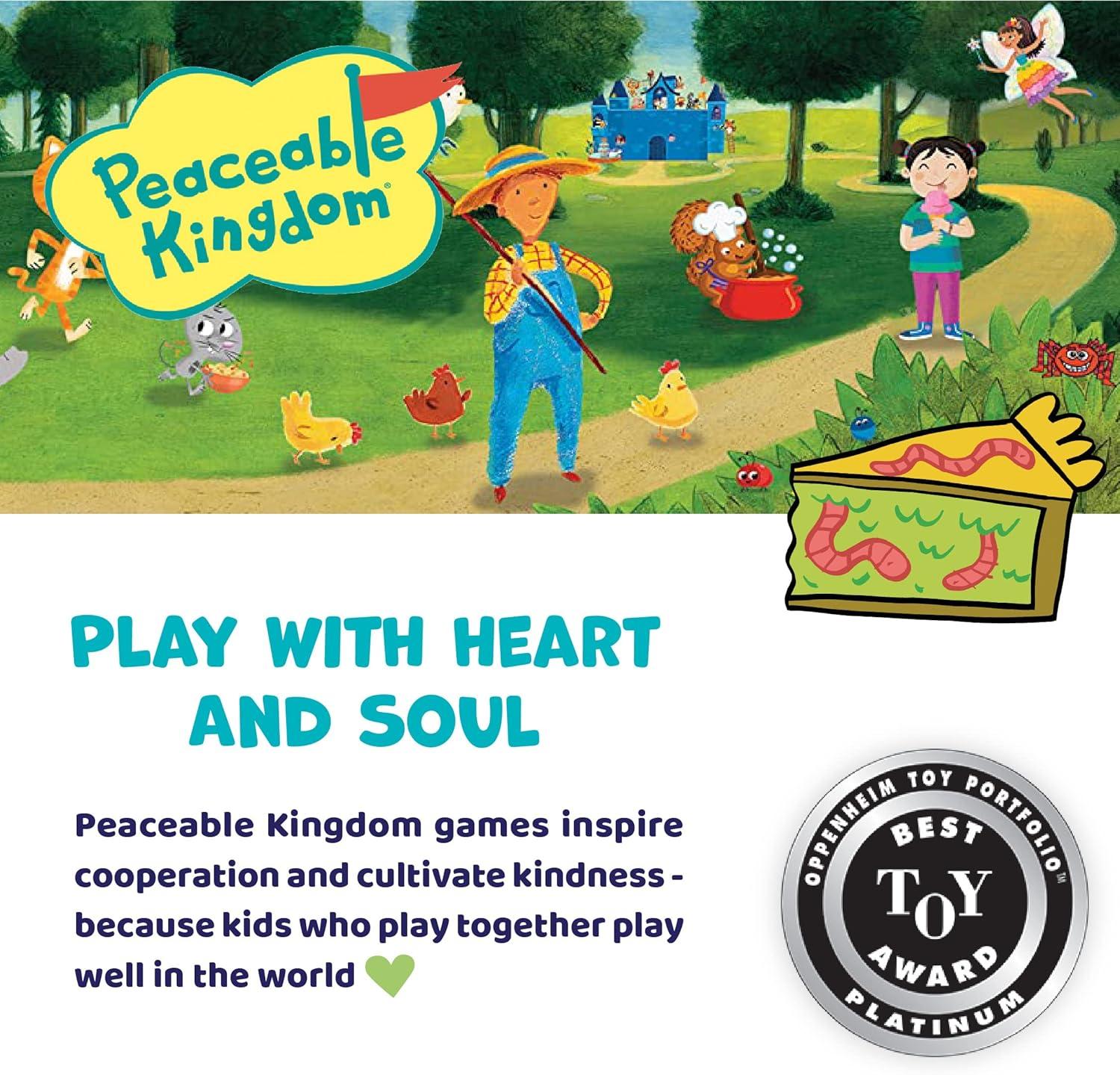 imagePeaceable Kingdom Feed The Woozle Cooperative Game for 2 to 5 Kids Ages 3 Learn Social Skills While Completing Physical Challenges