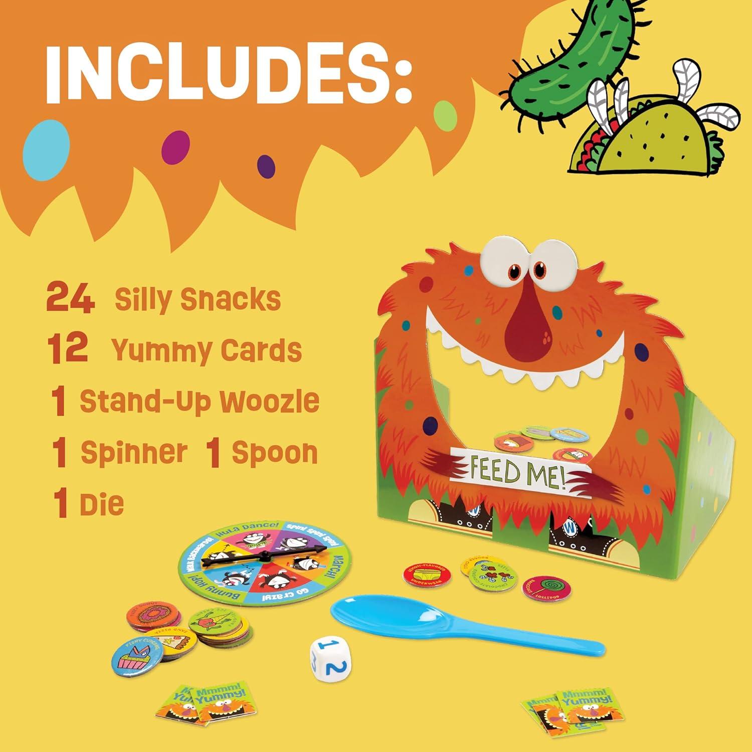imagePeaceable Kingdom Feed The Woozle Cooperative Game for 2 to 5 Kids Ages 3 Learn Social Skills While Completing Physical Challenges