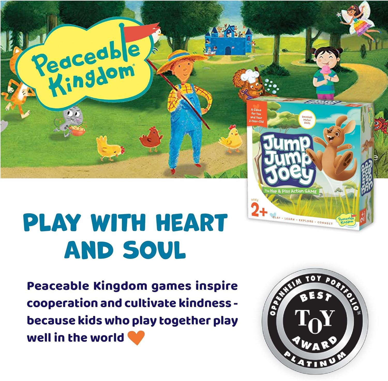 imagePeaceable Kingdom Jump Jump Joey First Game for Toddlers Interactive Play with Parent Ages 2