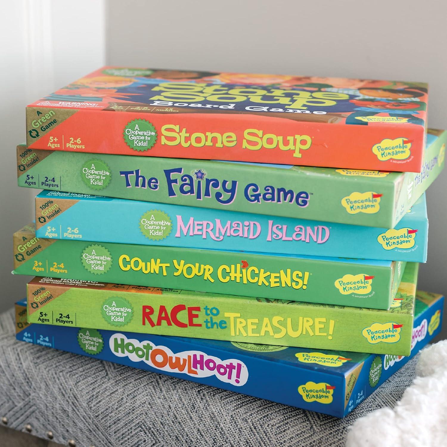 imagePeaceable Kingdom Snug as a Bug in a Rug Award Winning Cooperative Preschool Skills Builder Game for 2 to 4 Kids ages 3
