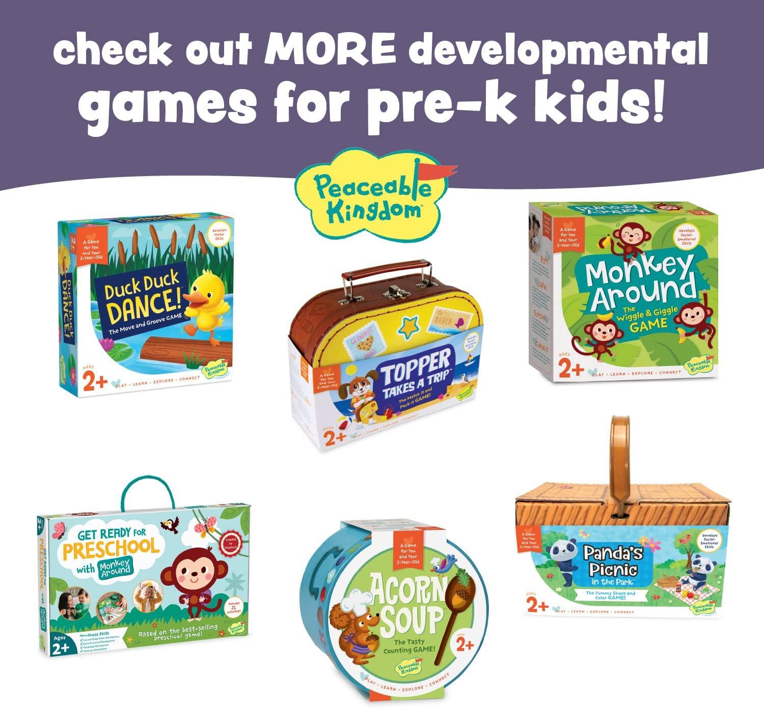 imagePeaceable Kingdom Wheres Bear The Hide and Find Stacking Block Game for 2 Year Olds