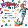 MindWare KaBlocks Blast, Includes 30 Foam Blocks, 2 Launch Blocks, Building Platform & Kaboom Launch Pad – Ages 3+