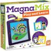 MindWare MagnaMix Play and Learn Magnetic Board Educational Toy for Preschool Kids Ages 3+, Teaches Letters, Numbers, Counting, Patterns, and Early Learning Skills