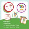 MindWare Seek-a-Boo! at The Zoo The Seek-and-Find Alphabet Matching Game – Fun Toddler Games Ages 2-4 – Improves Memory, Vocabulary and Letter Recognition