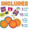 Peaceable Kingdom Alphabet Soup Spelling Game – Educational Boardgame for Kids Aged 3 and Up – Preschool Learning Activities – Kindergarten Learning Games