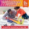 Peaceable Kingdom Crash Monsters Toddler Game – Learning Toys for 2 Year Olds and up, Preschool Games, Toddler Board Games – Develops Fine Motor Skills, Color Matching, Stacking Blocks