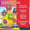 Peaceable Kingdom Crash Monsters Toddler Game – Learning Toys for 2 Year Olds and up, Preschool Games, Toddler Board Games – Develops Fine Motor Skills, Color Matching, Stacking Blocks