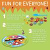 Peaceable Kingdom Feed The Woozle Cooperative Game for 2 to 5 Kids Ages 3+ – Learn Social Skills While Completing Physical Challenges