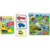 Peaceable Kingdom Floor Puzzle and Matching Game 2 in 1 Educational Activity for Kids 2 Years and Up – Trucks