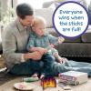 Peaceable Kingdom Happy Marshmallow Toddler Game – Develops Fine Motor Skills and Color Matching for Kids Ages 2 and Up