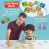 Peaceable Kingdom Sunny and Stormy Day Book and Game, Cooperative Sharing and Emotional Learning Activity, Social Skills Board Game for Kids Ages 3 and Up