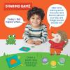 Peaceable Kingdom Sunny and Stormy Day Book and Game, Cooperative Sharing and Emotional Learning Activity, Social Skills Board Game for Kids Ages 3 and Up