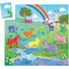 Peaceable Kingdom Unicorn Puzzle and Match Up Game(Unicorns)