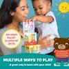 Peaceable Kingdom Where’s Bear? The Hide and Find Stacking Block Game for 2 Year Olds