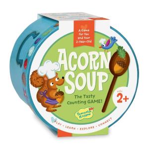 Peaceable Kingdom Acorn Soup Game – Educational Games for Toddlers, Includes Instructions and Parent Guide – 2 Year Old and Up