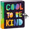 Peaceable Kingdom 6.25″ Lock and Key, Lined Page Diary for Kids – Be Kind