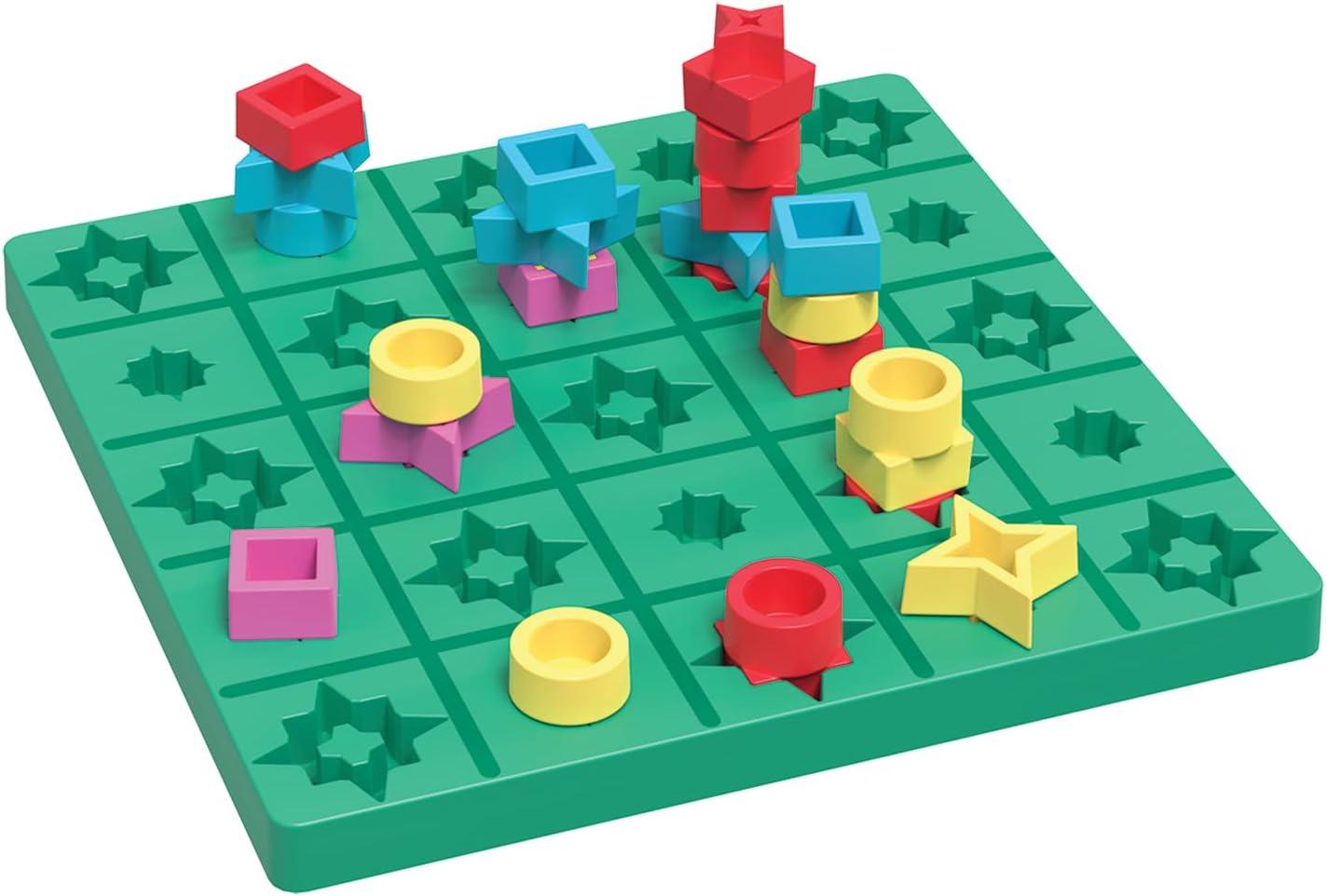 imageMindWare Candy Conquest Family Board Game Twist on Traditional inaRow Classic Board Games for Kids Ages 6 and Up Connect Four of Your Own Shapes in a Row Strategic Classic Game for Families