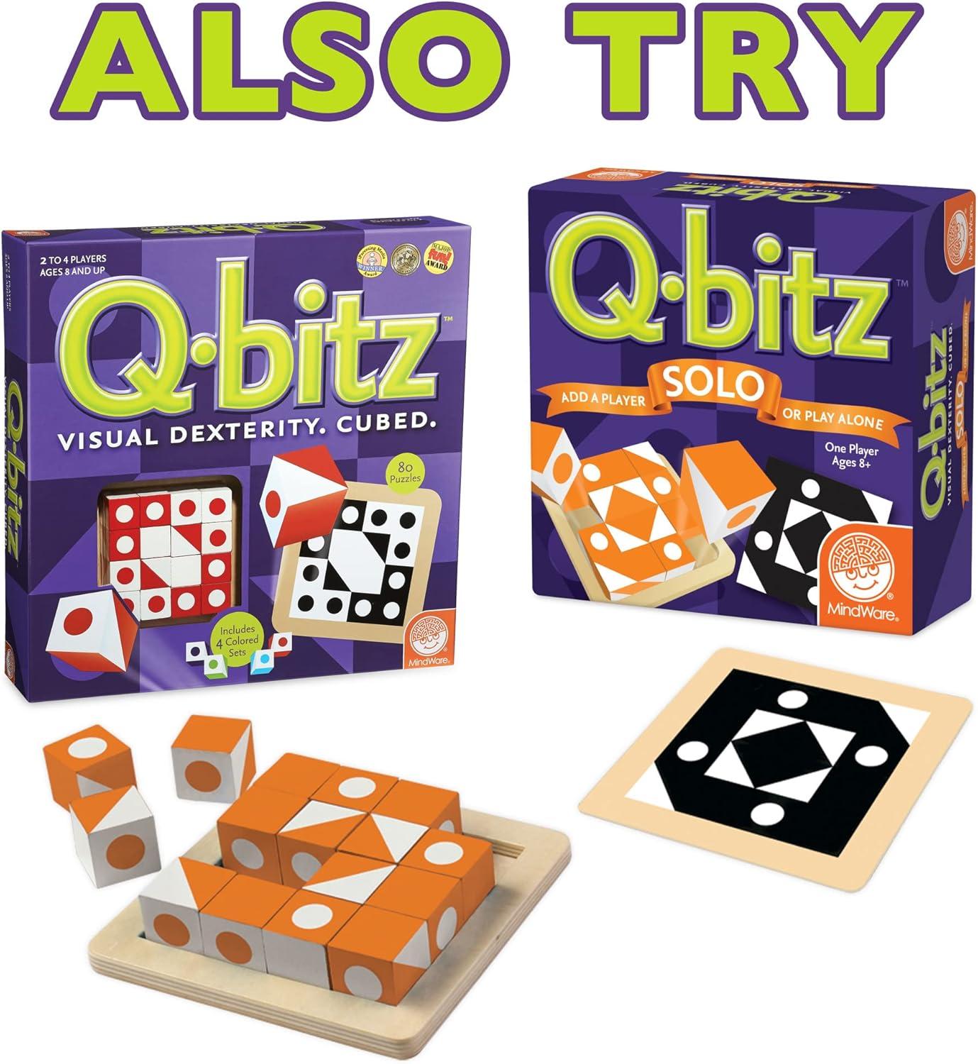 imageMindware Qbitz Jr Miniature Game Ages 5 24 Players 15 Minutes Playing Time