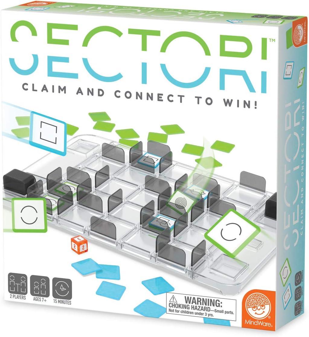 imageSectori Strategy Board Games for 2 Players for Family Night or for Kids and Adults Ages 7