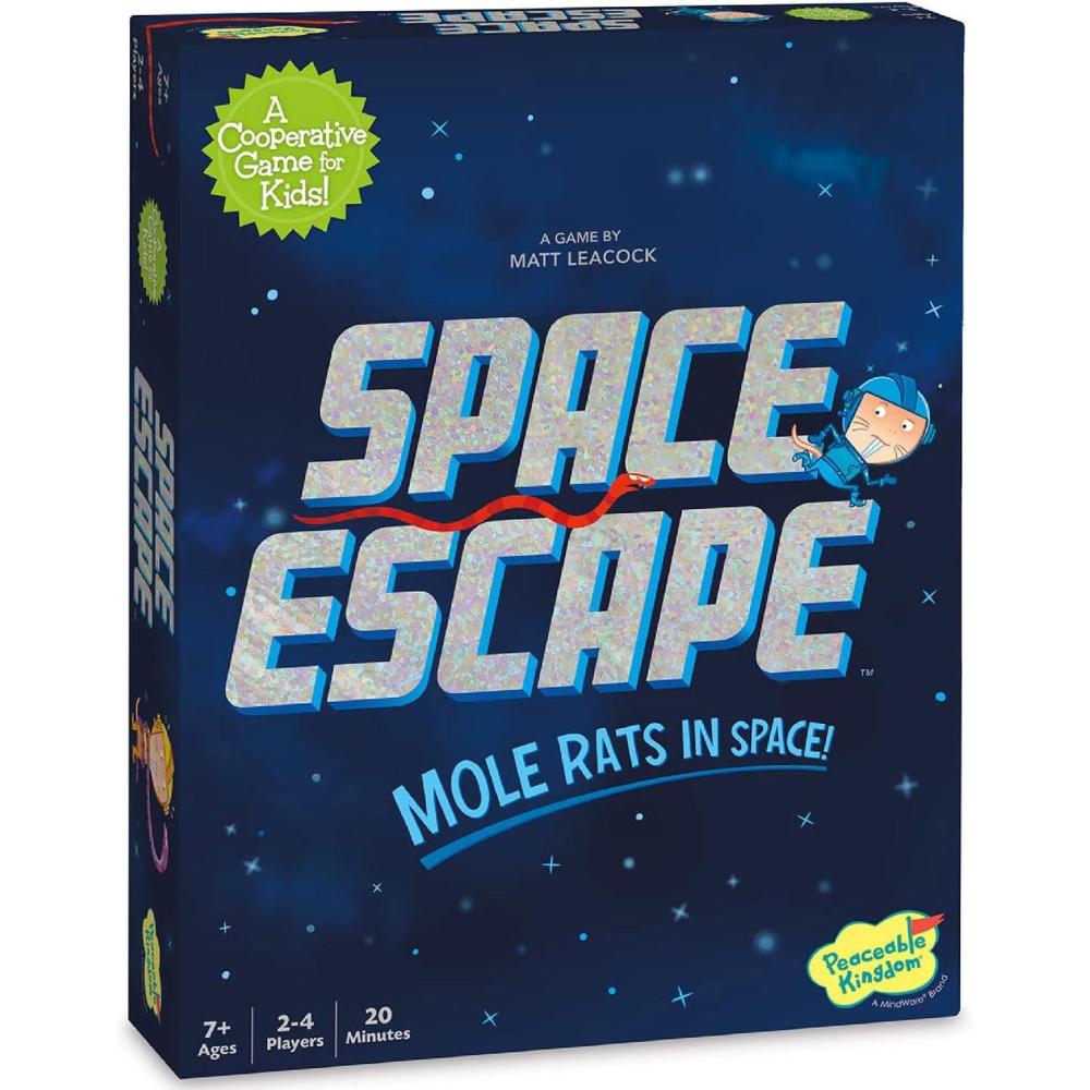imagePeaceable Kingdom Space Escape Cooperative Strategy Space Adventure Game by The Inventor of Pandemic Use Teamwork to Win Great for Families with Kids Ages 7 amp up