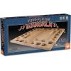 MindWare 4 Player Wooden Mancala Board Game with Foldable Board and Mancala Stone Movers – 2 to 4 Players