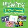 MindWare PicWits, Funny Quick Wit Picture Captioning Card Game, Quick 30-Minute Game Play, Ages 5 and up – Silly & Sweet