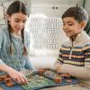 MindWare Skor: A Stacking Strategy Board Game for Kids Ages 6 & Up – Family-Friendly, Color-Matching, Shield-Collecting Games for Families & Classrooms – 2 to 4 Players, 30-Min Playtime