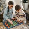MindWare Skor: A Stacking Strategy Board Game for Kids Ages 6 & Up – Family-Friendly, Color-Matching, Shield-Collecting Games for Families & Classrooms – 2 to 4 Players, 30-Min Playtime