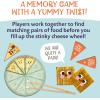 Peaceable Kingdom Snack Party Pals Cooperative Game – Fun Memory Game for Preschoolers & Kindergarteners – Ages 4+