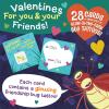 Peaceable Kingdom Valentines Box for Kids, Valentines Day Box Kit for Valentines Cards for Kids Classroom – Sports Eraser Valentines(28 Glow in the Dark Bug Tattoos)