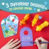Peaceable Kingdom Valentines Box for Kids, Valentines Day Box Kit for Valentines Cards for Kids Classroom – Sports Eraser Valentines(6 Animal Tube Poppers)