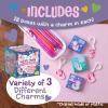 Peaceable Kingdom Valentines Box for Kids, Valentines Day Box Kit for Valentines Cards for Kids Classroom – Sports Eraser Valentines(Axolotl Friendship Charms)