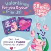Peaceable Kingdom Valentines Box for Kids, Valentines Day Box Kit for Valentines Cards for Kids Classroom – Sports Eraser Valentines(Axolotl Friendship Charms)