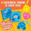 Peaceable Kingdom Valentines Box for Kids, Valentines Day Box Kit for Valentines Cards for Kids Classroom – Sports Eraser Valentines(Backpack Charm Valentines)