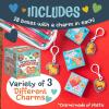 Peaceable Kingdom Valentines Box for Kids, Valentines Day Box Kit for Valentines Cards for Kids Classroom – Sports Eraser Valentines(Capybara Charm Valentines)