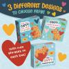 Peaceable Kingdom Valentines Box for Kids, Valentines Day Box Kit for Valentines Cards for Kids Classroom – Sports Eraser Valentines(Capybara Charm Valentines)