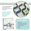 Sectori Strategy Board Games for 2 Players for Family Night or for Kids and Adults Ages 7+