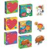 Peaceable Kingdom Valentines Box for Kids, Valentines Day Box Kit for Valentines Cards for Kids Classroom – Sports Eraser Valentines(Sports Eraser Valentines)